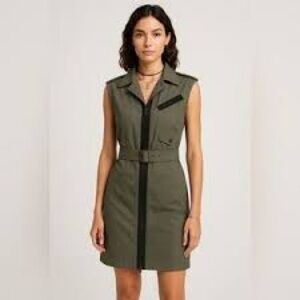 Alexander Wang Olive Green Dress